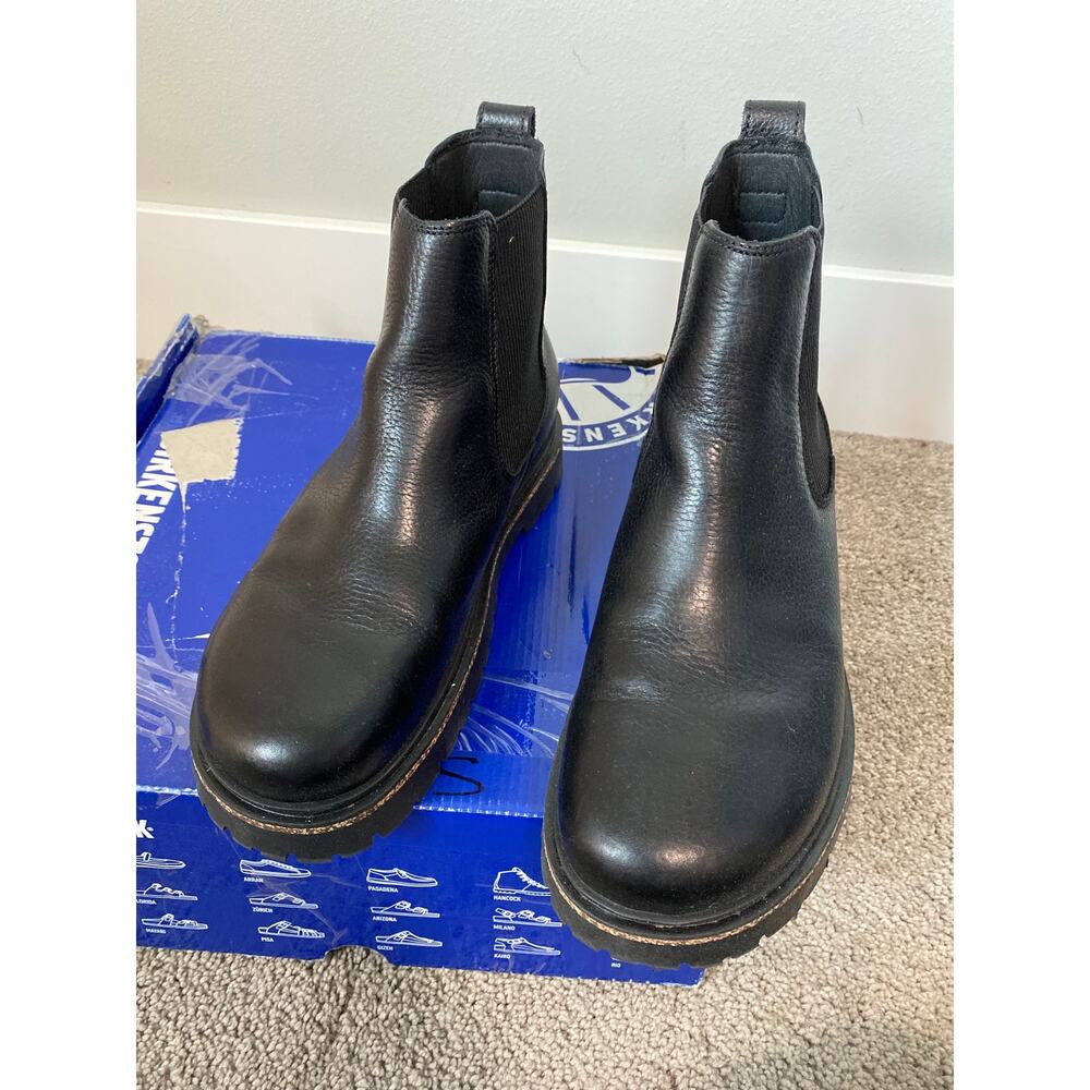 New Birkenstock Highwood Chelsea Ankle Boots Leather EU39 US Women's 8 - Picture 3 of 5